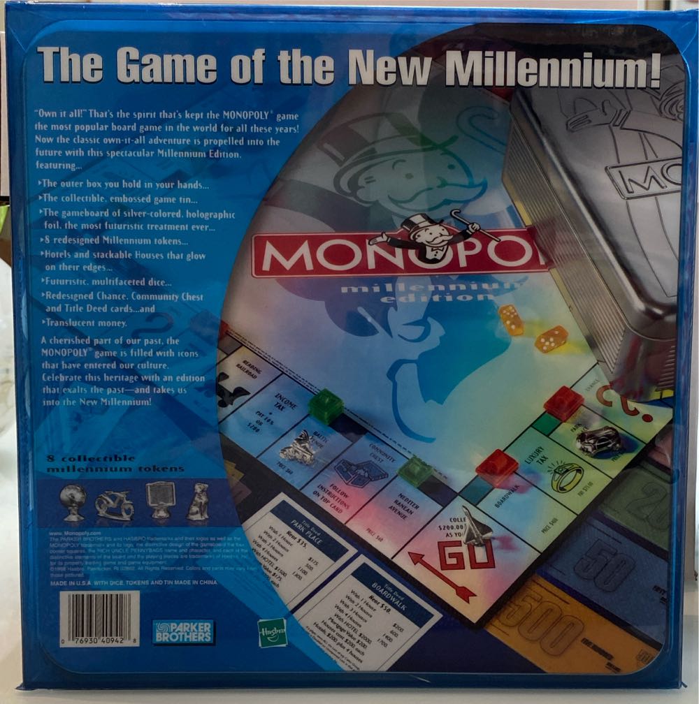 Millennium Edition  (2-8) board game collectible [Barcode 076930409428] - Main Image 2