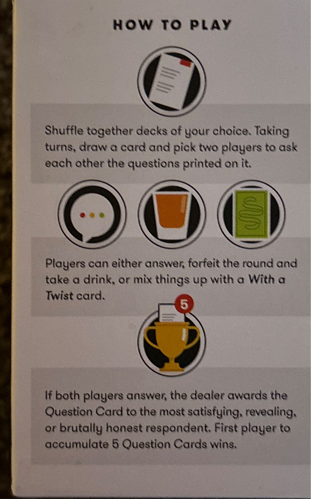 Truth Or Drink  (3 To 8) board game collectible [Barcode 865704000479] - Main Image 4