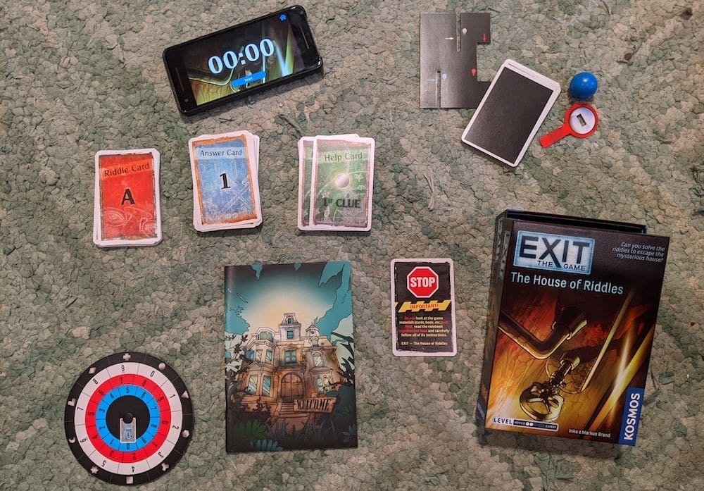 Exit: The House Of Riddles  (1-4) board game collectible [Barcode 814743014251] - Main Image 2