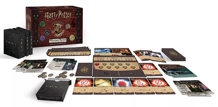 Harry Potter: Hogwarts Battle - The Charms and Potions Expansion  (2-5) board game collectible [Barcode 700304153647] - Main Image 4