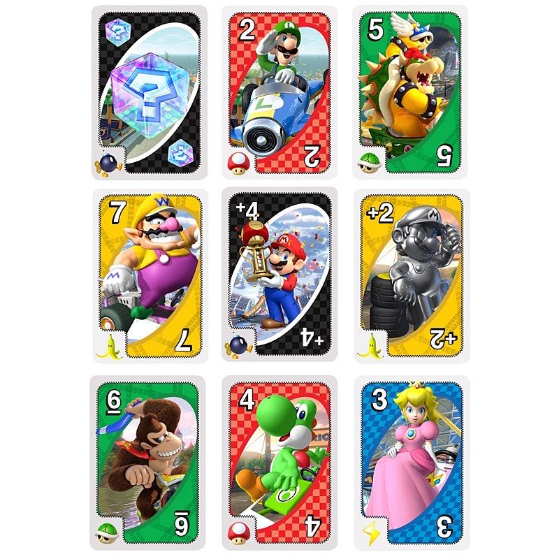 Uno: Mario Kart  (2-10) board game collectible [Barcode 887961943122] - Main Image 3