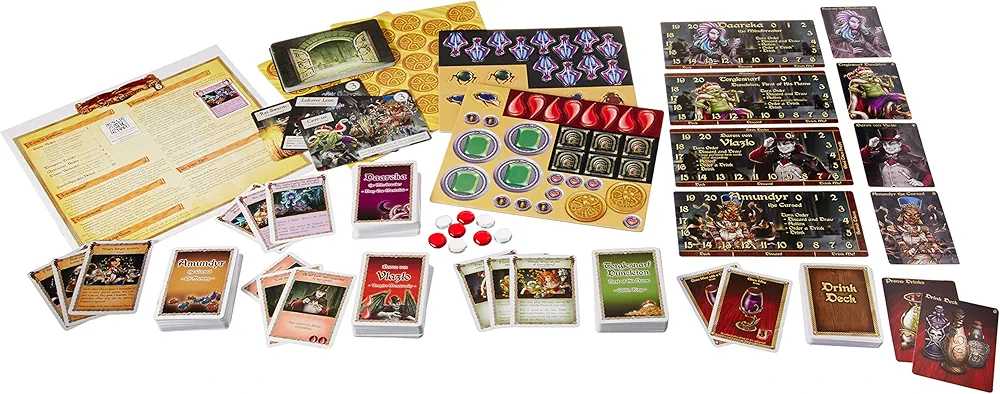 Red Dragon Inn 6: Villains  (2-4) board game collectible [Barcode 9781945323034] - Main Image 3