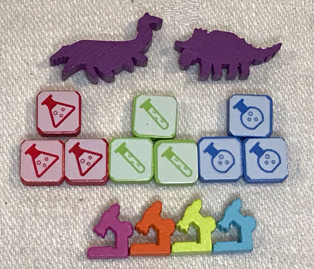 Tiny Epic Dinosaurs: Laboratory  (1-4) board game collectible - Main Image 3