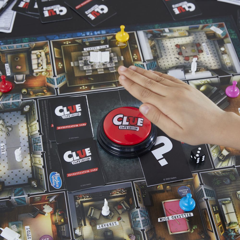 CLUE® (2020) LIARS Edition  (2-6) board game collectible [Barcode 630509943791] - Main Image 3