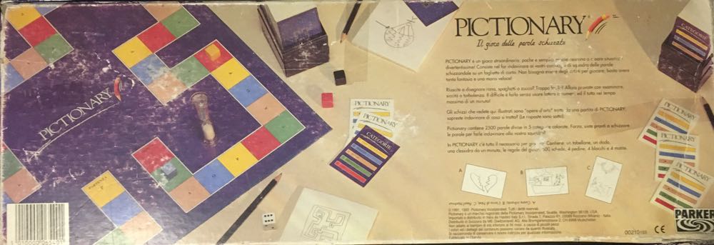 Pictionary  (3-16) board game collectible [Barcode 3010000065401] - Main Image 2