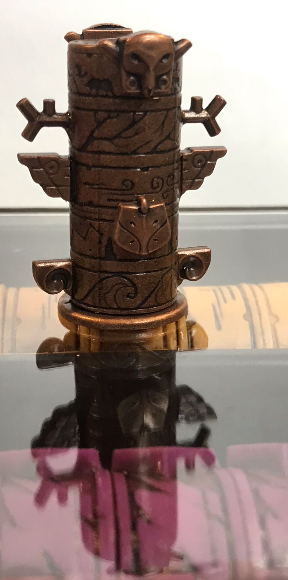 Iwari: Metal Totem Score Tracker  (2-5) board game collectible [Barcode 602573705292] - Main Image 2