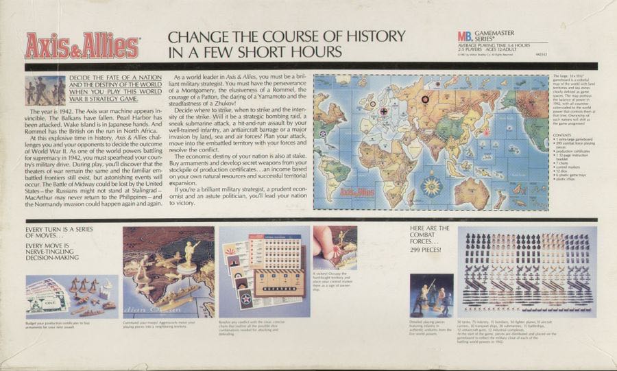 Axis & Allies  board game collectible - Main Image 2