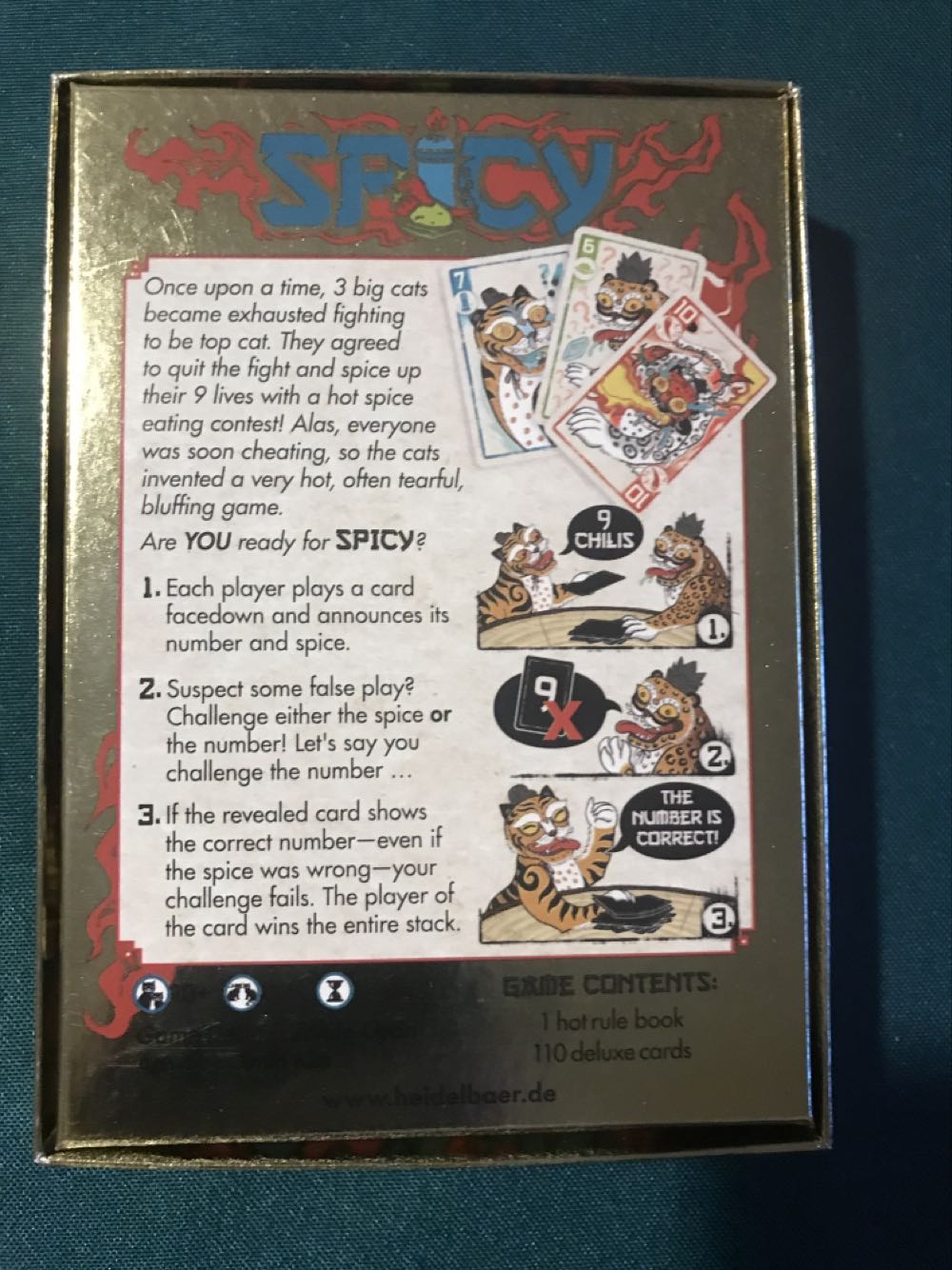 Spicy  (2-6) board game collectible [Barcode 4270000439988] - Main Image 2