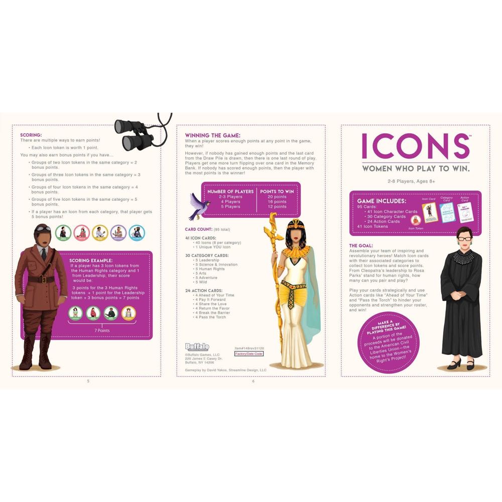 Icons  (2-8) board game collectible [Barcode 079346001484] - Main Image 3