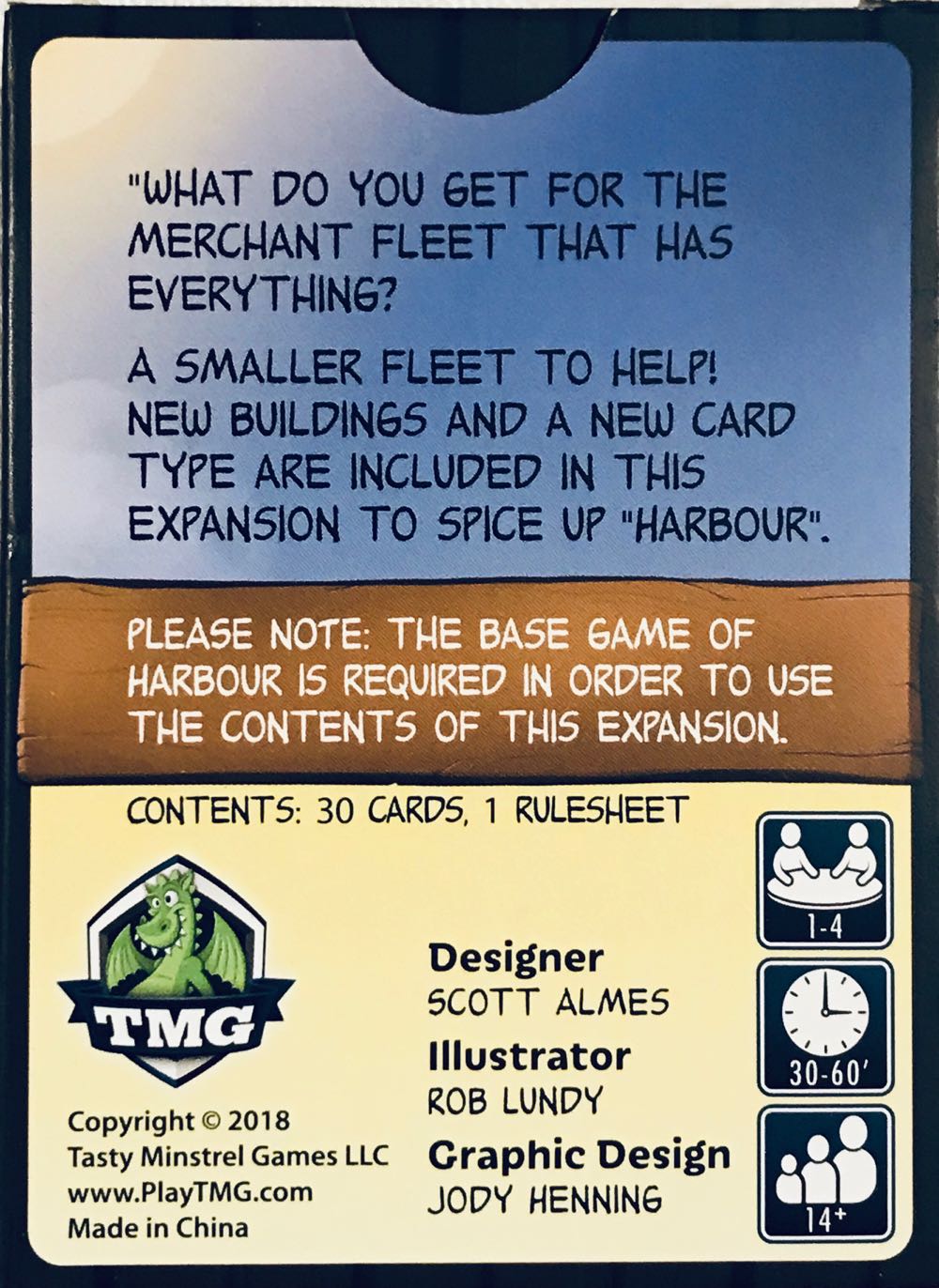 Harbour: High Tide  (1-4) board game collectible [Barcode 9781947941106] - Main Image 4