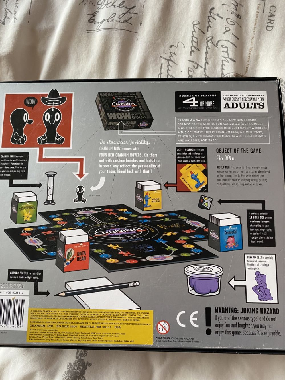 Cranium  (4+) board game collectible [Barcode 667792234824] - Main Image 2