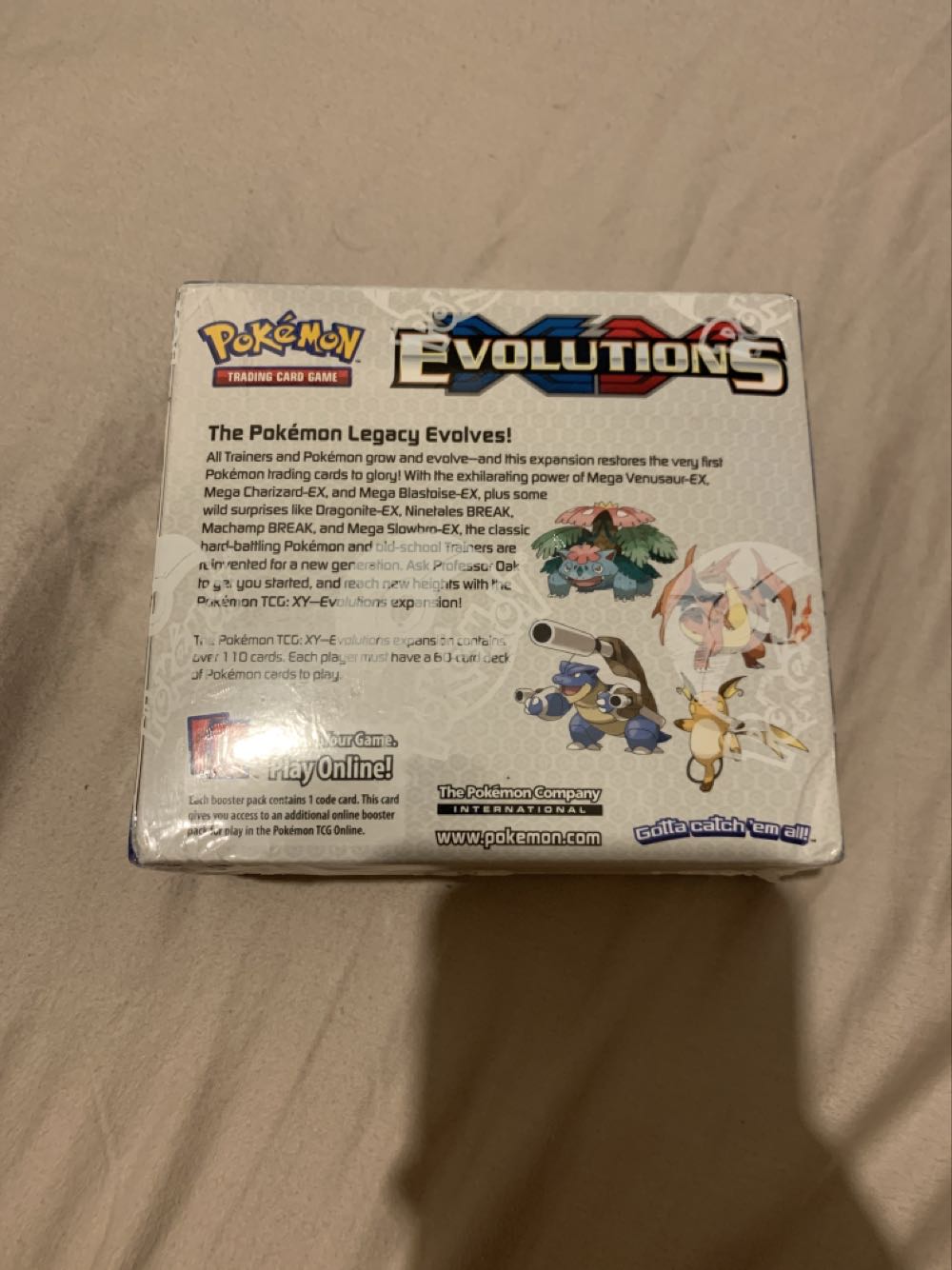 XY Evolutions Booster Box  board game collectible [Barcode 820650811555] - Main Image 3