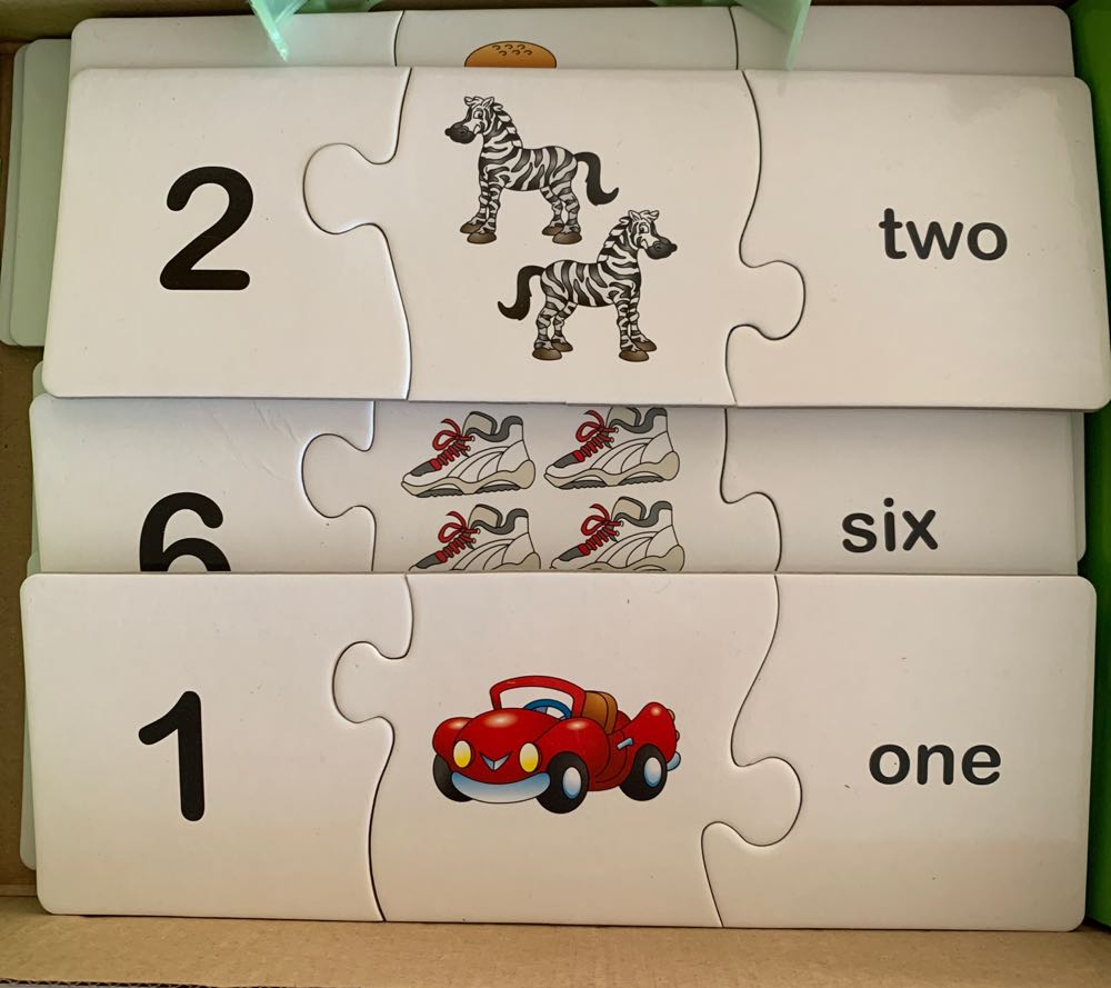 Match It Numbers  board game collectible [Barcode 657092648933] - Main Image 2