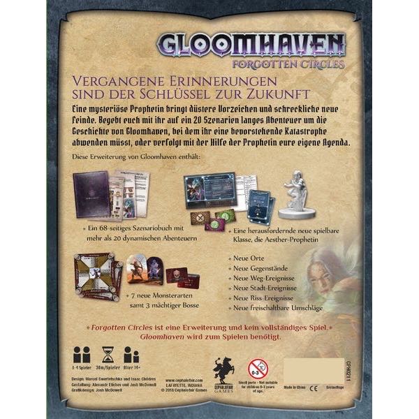 Gloomhaven: Forgotten Circles  (1 - 4) board game collectible [Barcode 752830522367] - Main Image 2