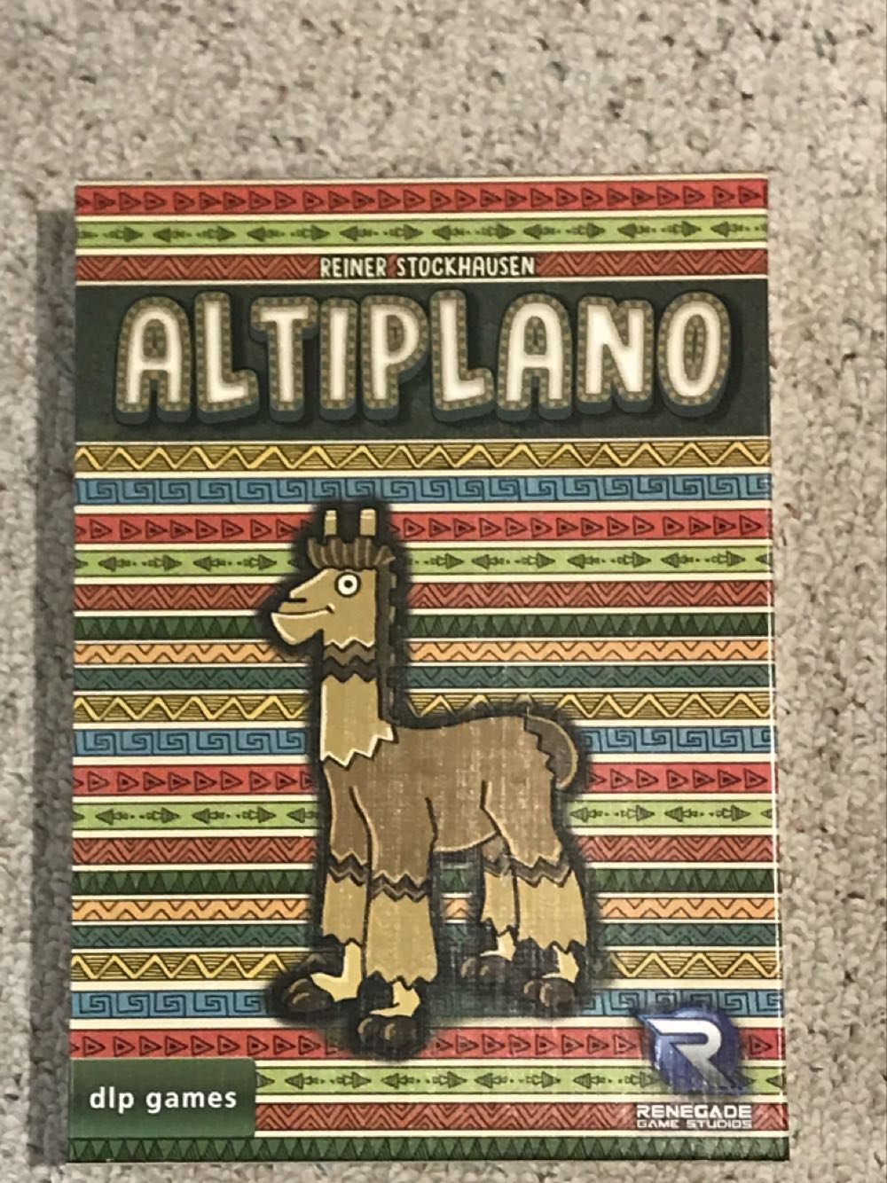 Altiplano  (2-5) board game collectible [Barcode 850505008076] - Main Image 1