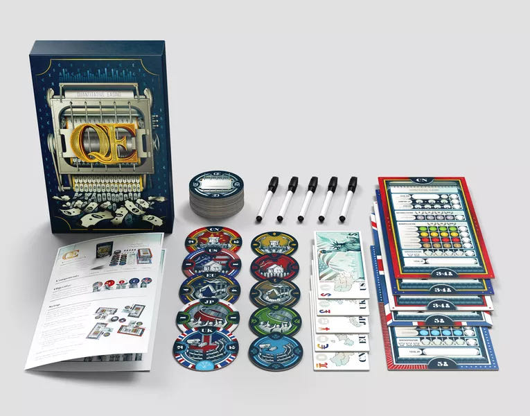 Q.E.  (5) board game collectible [Barcode 644216135448] - Main Image 3