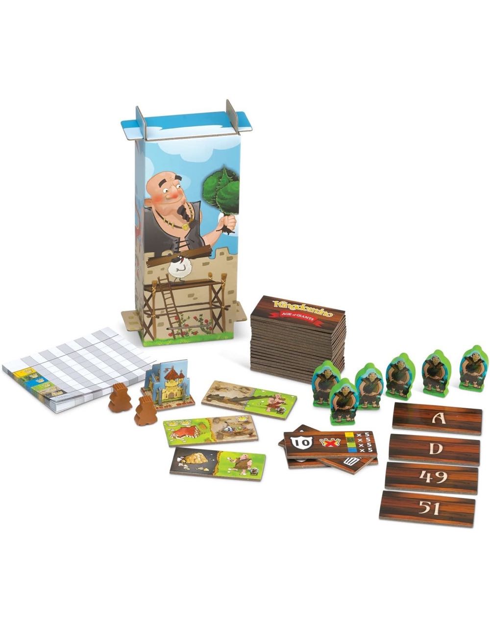 Kingdomino: Age of Giants  (2-5) board game collectible [Barcode 803979036038] - Main Image 2