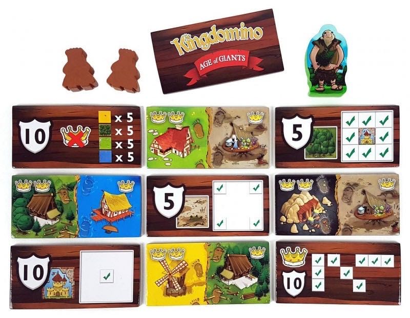 Kingdomino: Age of Giants  (2-5) board game collectible [Barcode 803979036038] - Main Image 4