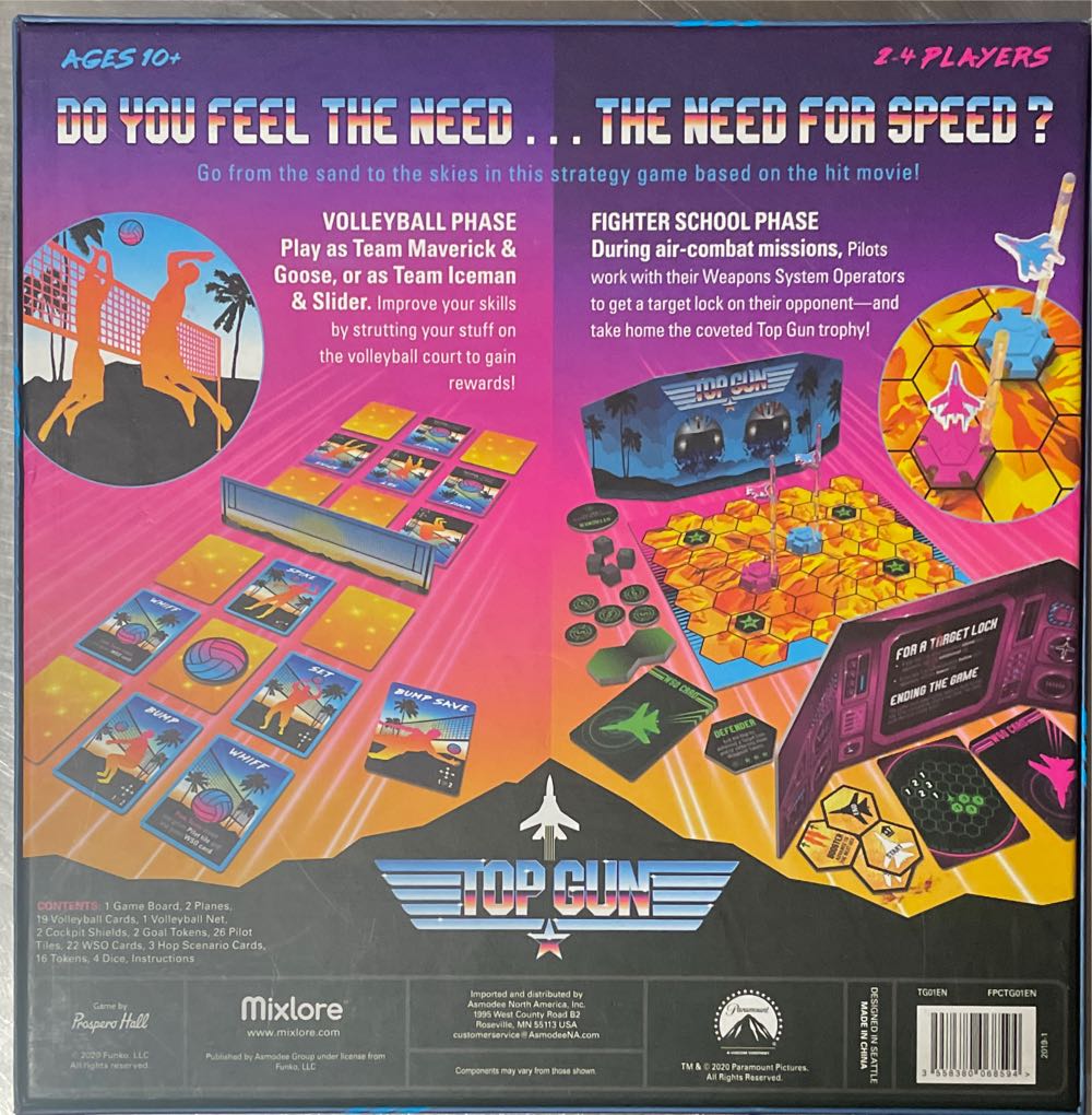 Top Gun Strategy Game  (2-4) board game collectible [Barcode 3558380068594] - Main Image 2