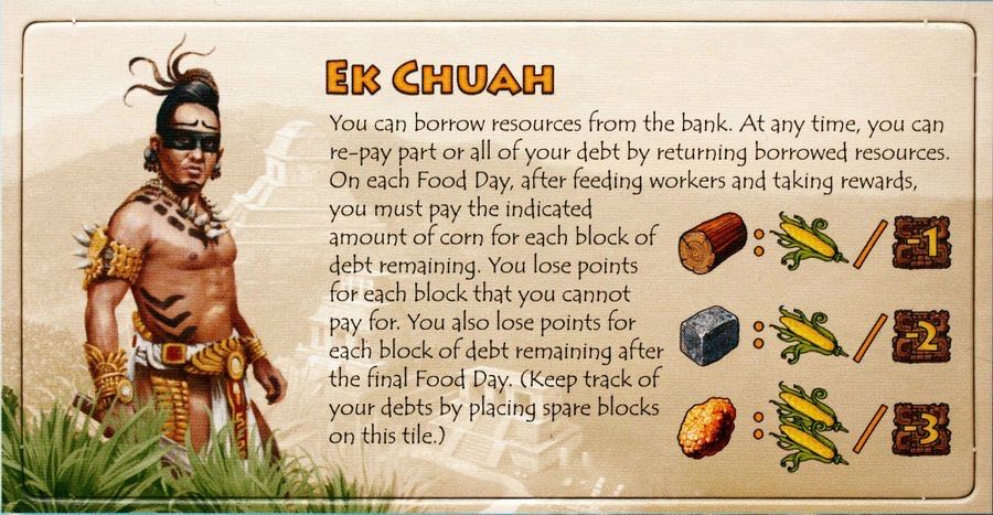 Tzolk’in: Tribes & Prophecies - Ek Chuah Promo  (2-4) board game collectible - Main Image 2