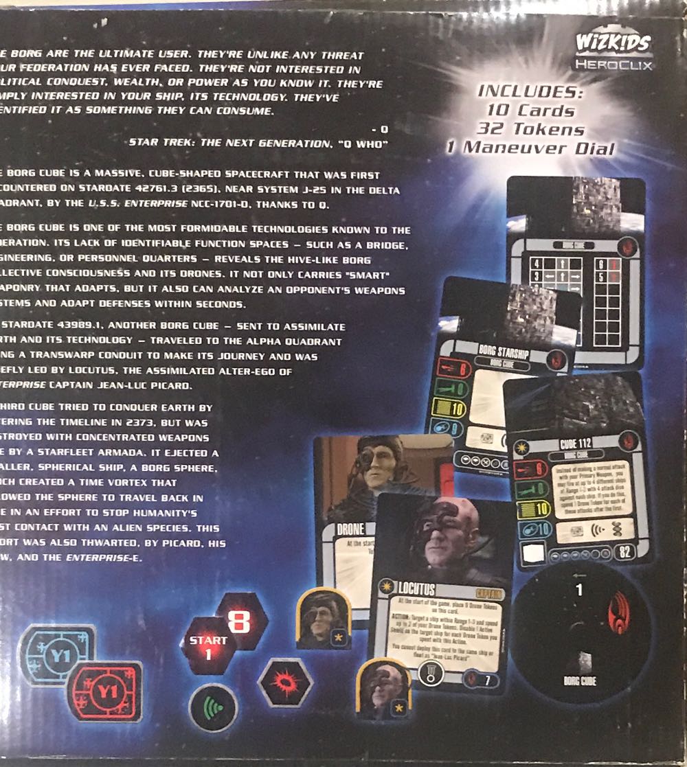 Star Trek Attack Wing Borg Cube  board game collectible [Barcode 634482717929] - Main Image 3