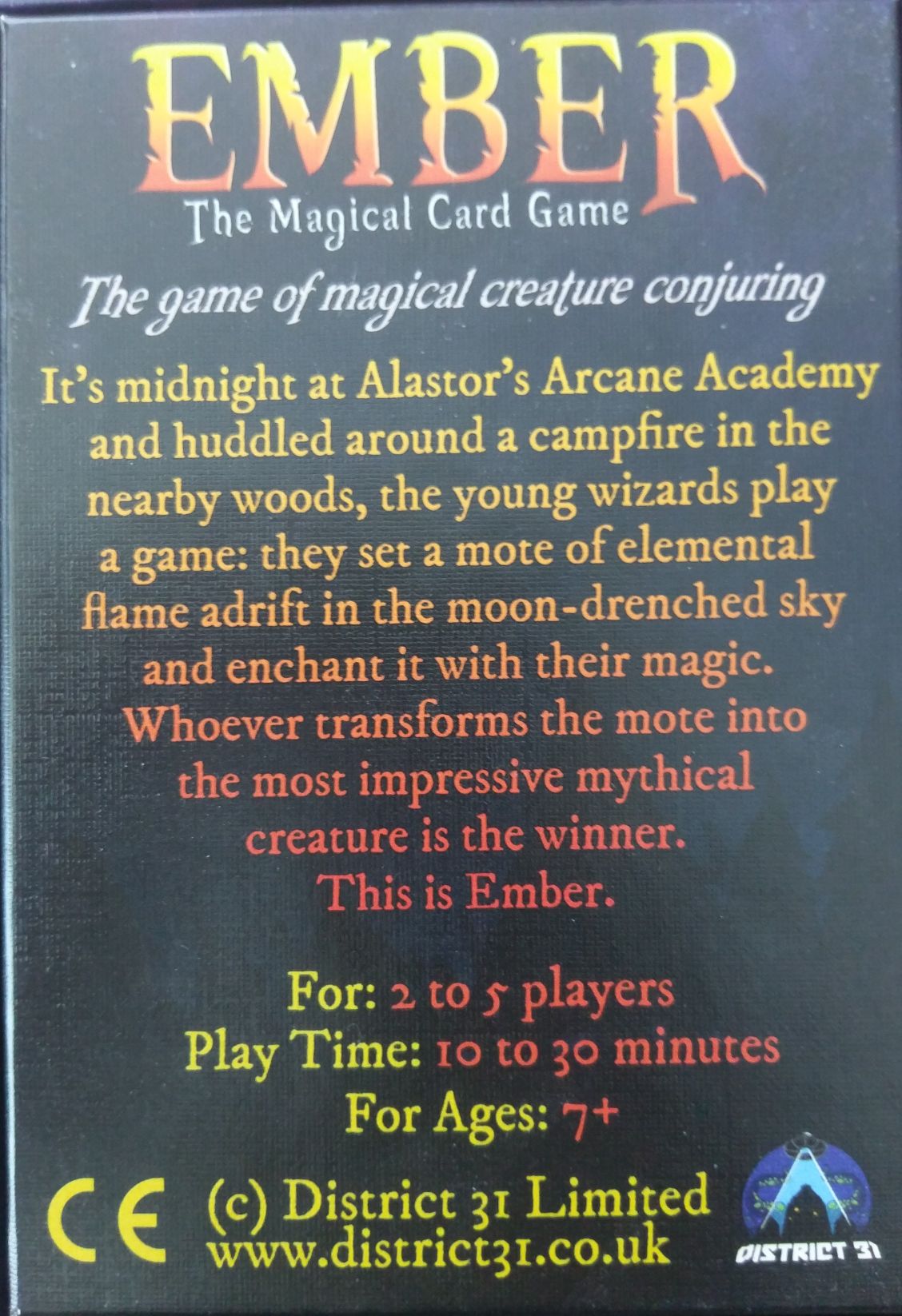 Ember: The magical Card Game  board game collectible - Main Image 2