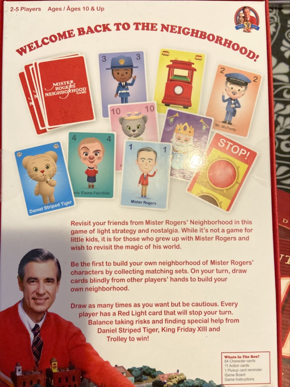Mister Roger’s Neighborhood Game  (2-5) board game collectible [Barcode 079346002344] - Main Image 2