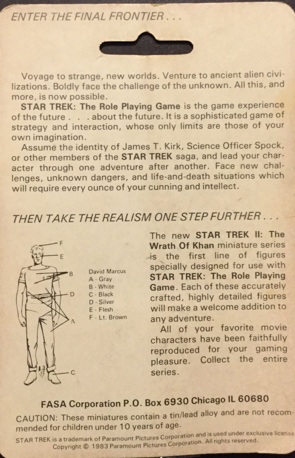 Star Trek II The Wrath Of Khan  board game collectible - Main Image 2