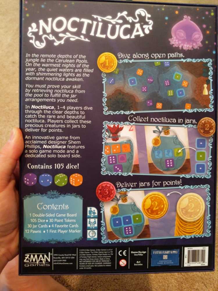 Noctiluca  (1-4) board game collectible [Barcode 841333108144] - Main Image 2