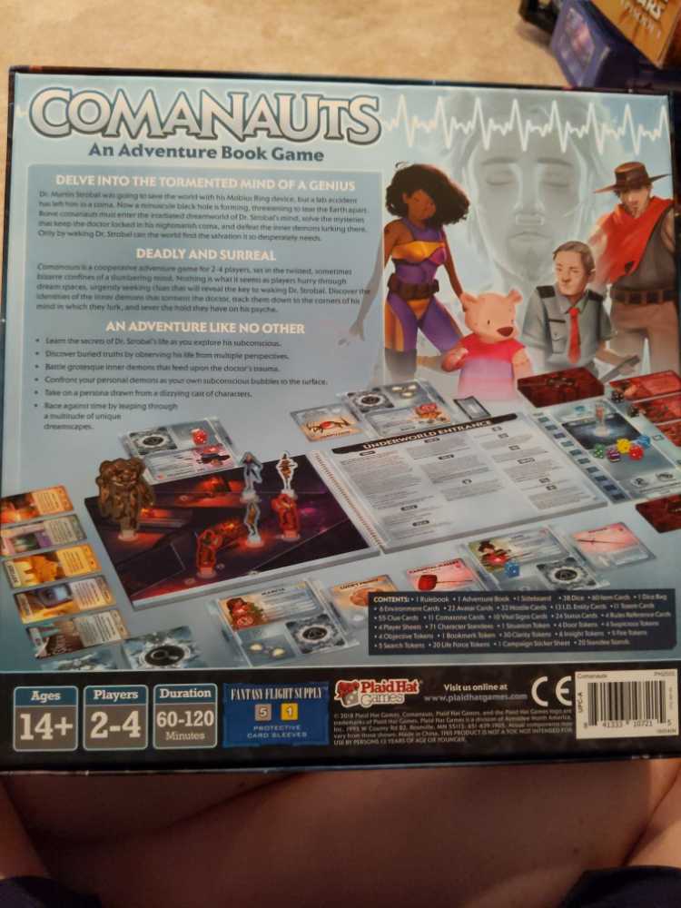 Comanauts  (2-4) board game collectible [Barcode 841333107215] - Main Image 2