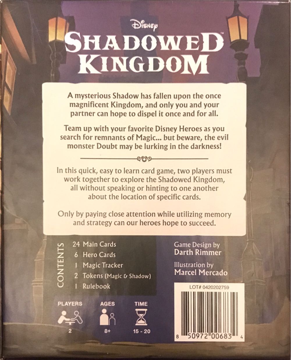 Shadowed Kingdom  (2) board game collectible [Barcode 850972006834] - Main Image 2