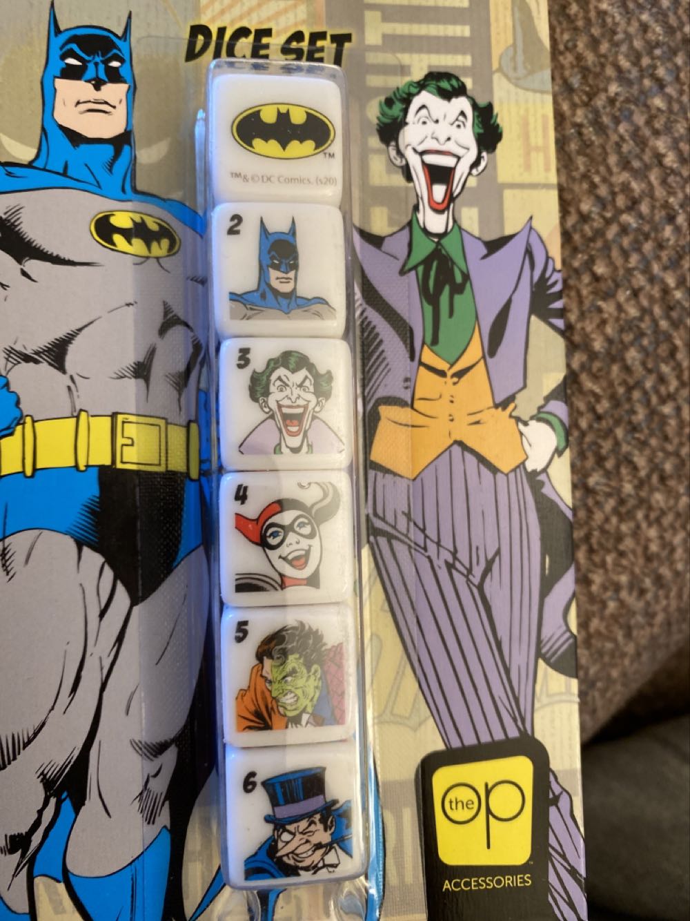 Dice Set (DC Comics)  board game collectible [Barcode 700304154460] - Main Image 3