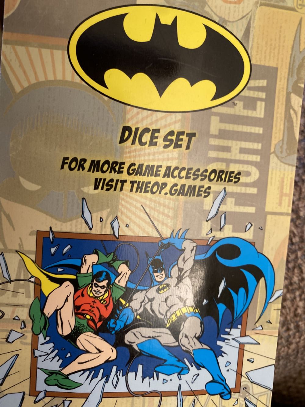 Dice Set (DC Comics)  board game collectible [Barcode 700304154460] - Main Image 4