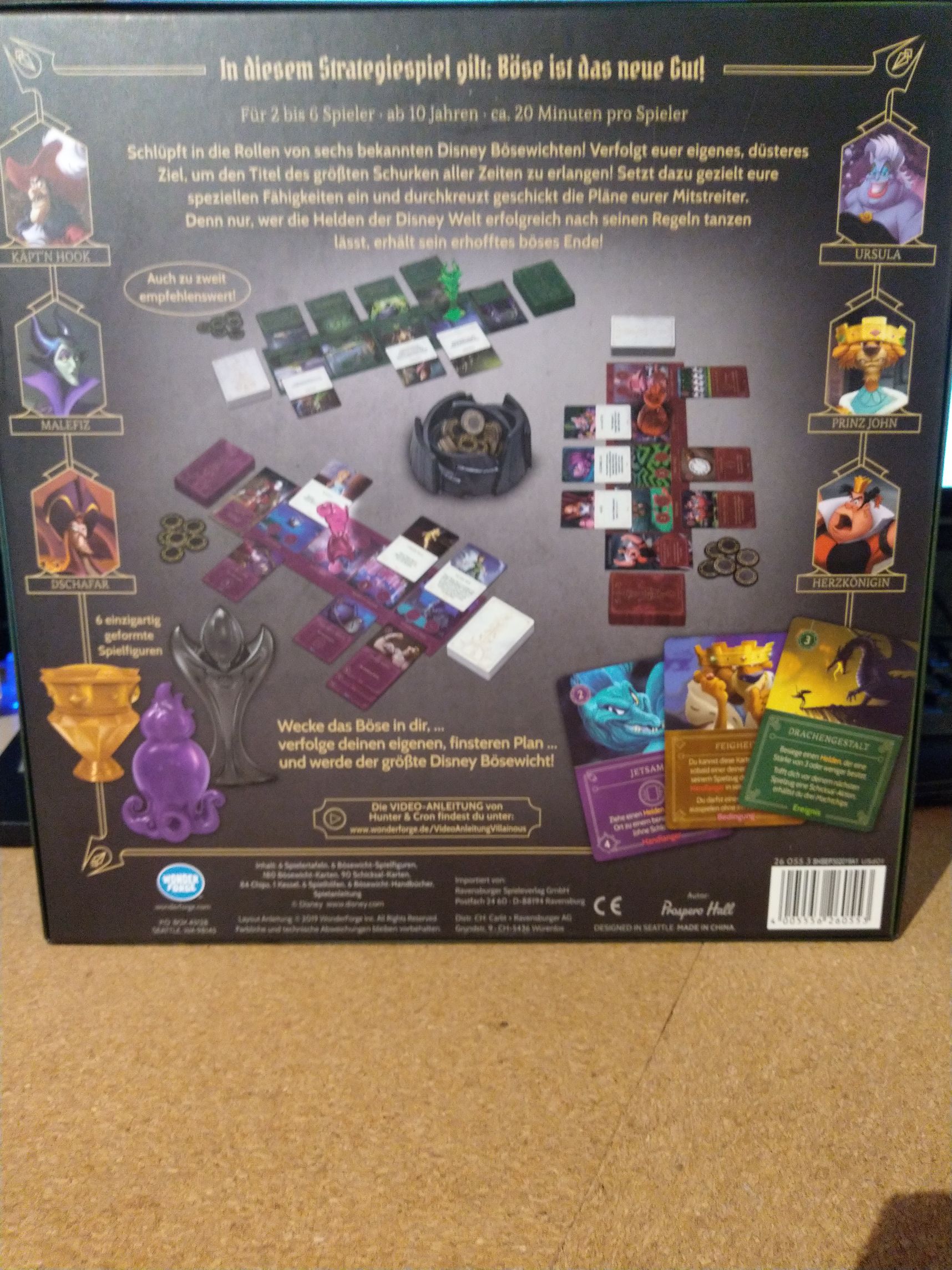 Villainous  (2-6) board game collectible [Barcode 4005556260553] - Main Image 2