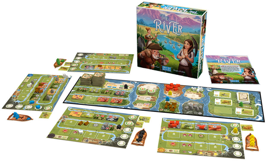 River, The  (2-4) board game collectible [Barcode 824968087015] - Main Image 3