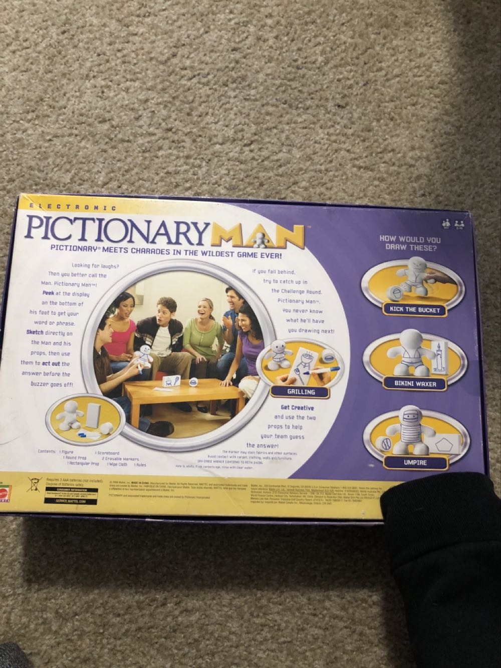 Pictionary Man  (2-10) board game collectible - Main Image 2