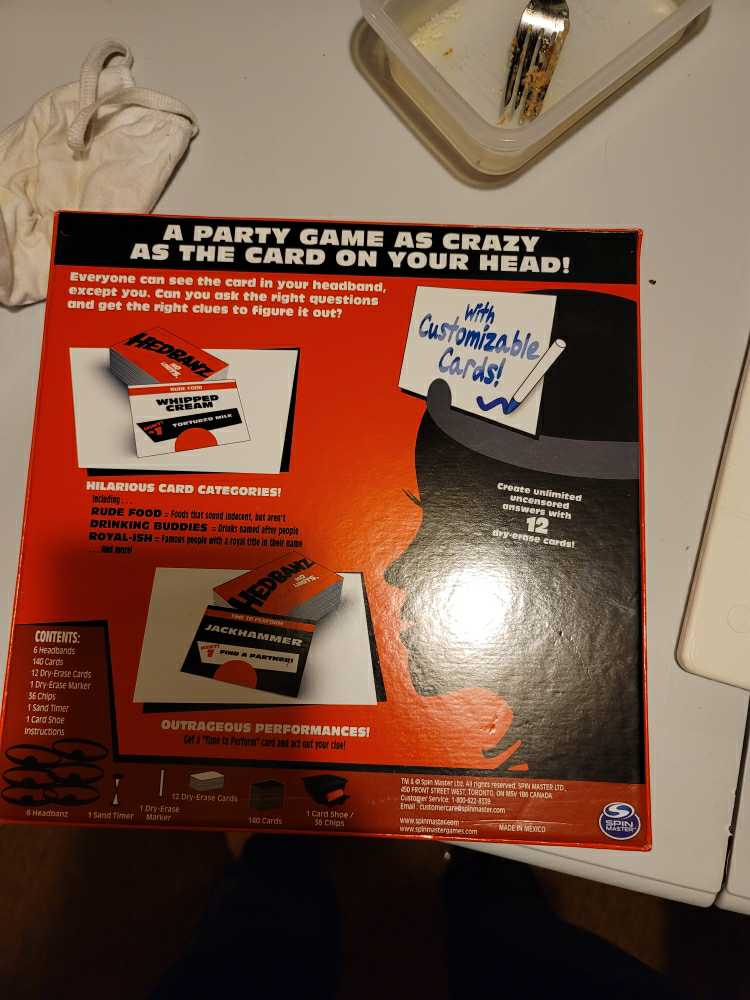 Hedbanz  board game collectible [Barcode 77894861] - Main Image 2