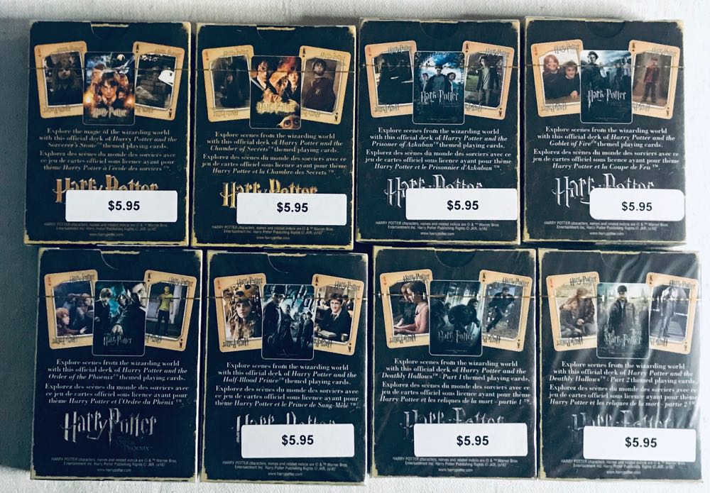 Harry Potter and the Order of the Phoenix Playing Cards  board game collectible [Barcode 840391112421] - Main Image 3