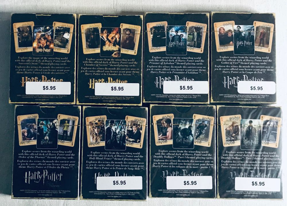 Harry Potter and the Deathly Hallows Part 1 Playing Cards  board game collectible [Barcode 840391112445] - Main Image 3