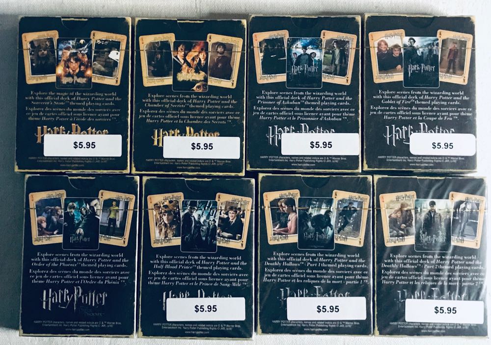 Harry Potter and the Deathly Hallows Part 2 Playing Cards  board game collectible [Barcode 840391112452] - Main Image 3