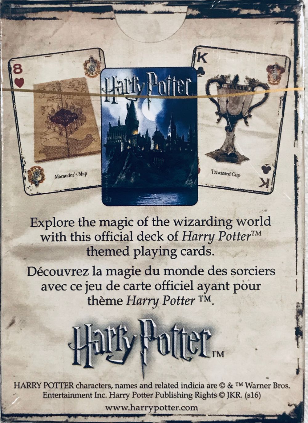 Harry Potter Playing Cards  board game collectible [Barcode 840391111745] - Main Image 2