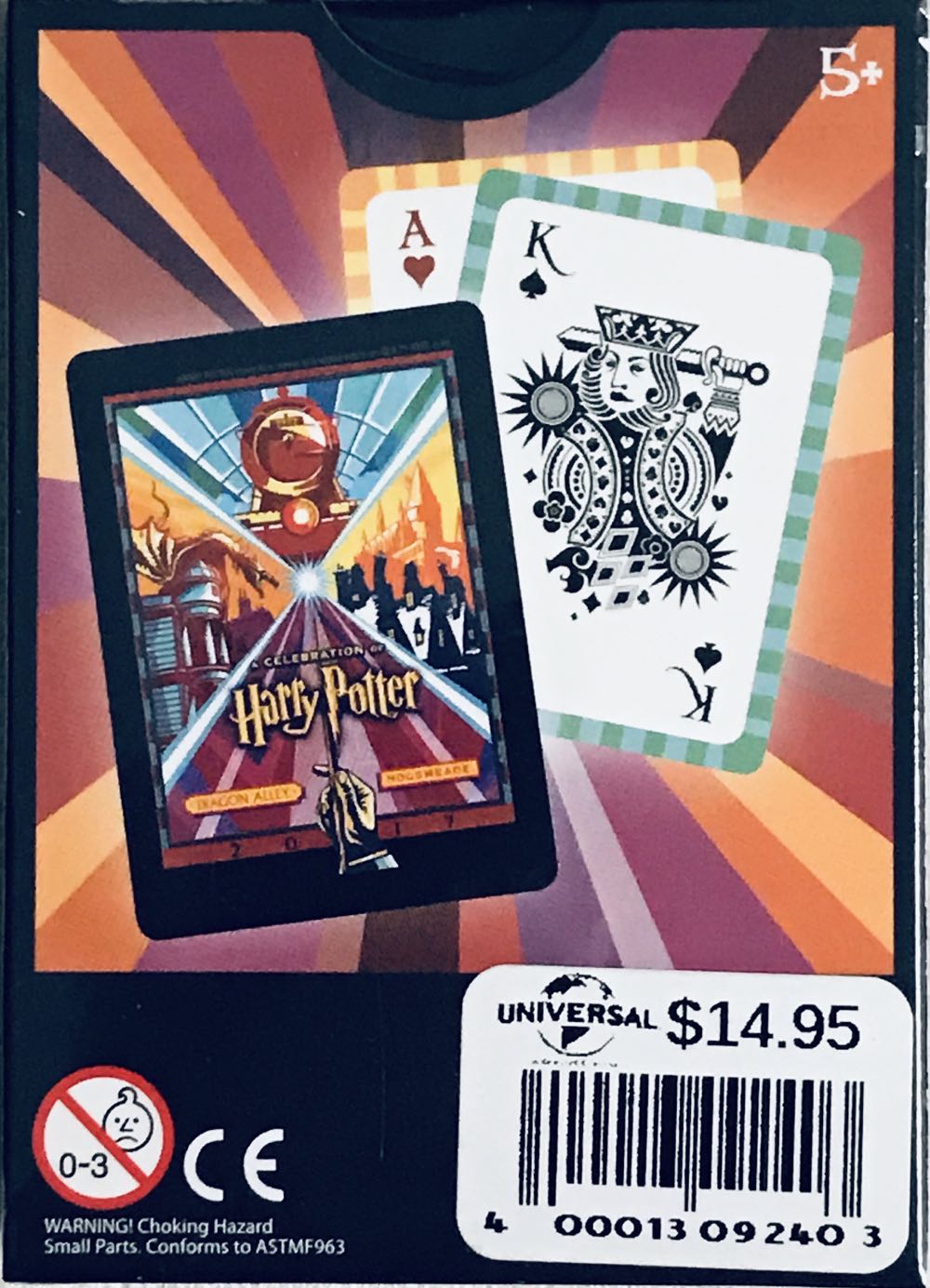 A Celebration of Harry Potter Playing Cards  board game collectible [Barcode 400013092403] - Main Image 2