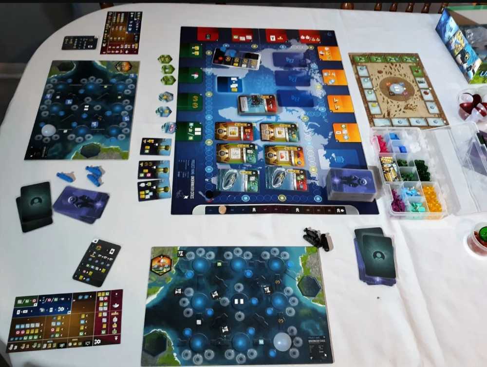 Underwater Cities: New Discoveries  (1-4) board game collectible [Barcode 655132005876] - Main Image 4