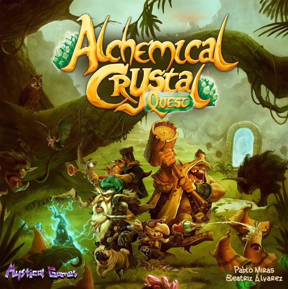 Alchemical Crystal Quest (Second Edition)  (1-4) board game collectible - Main Image 1
