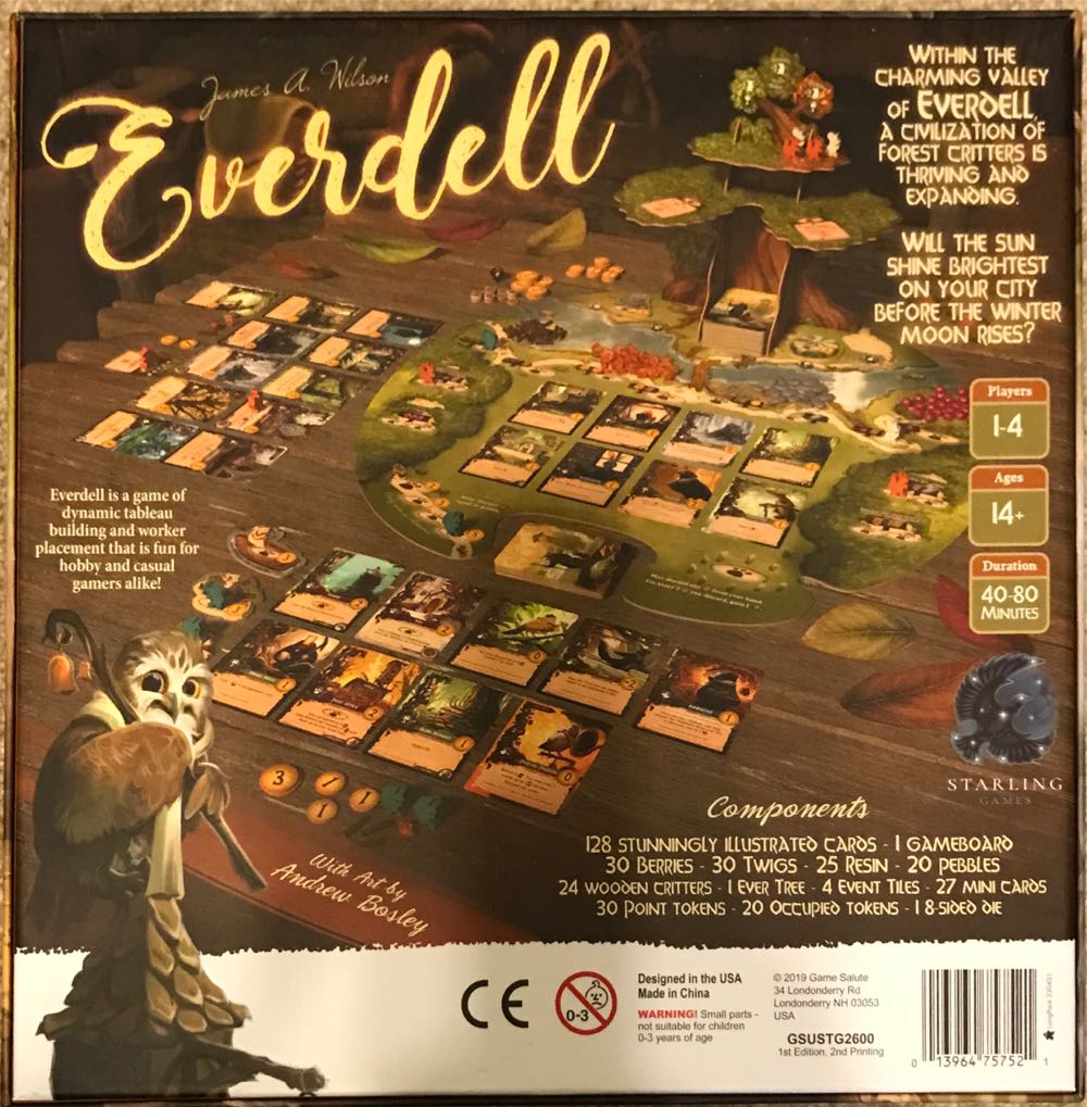 Everdell  (1-4) board game collectible [Barcode 013964757521] - Main Image 2