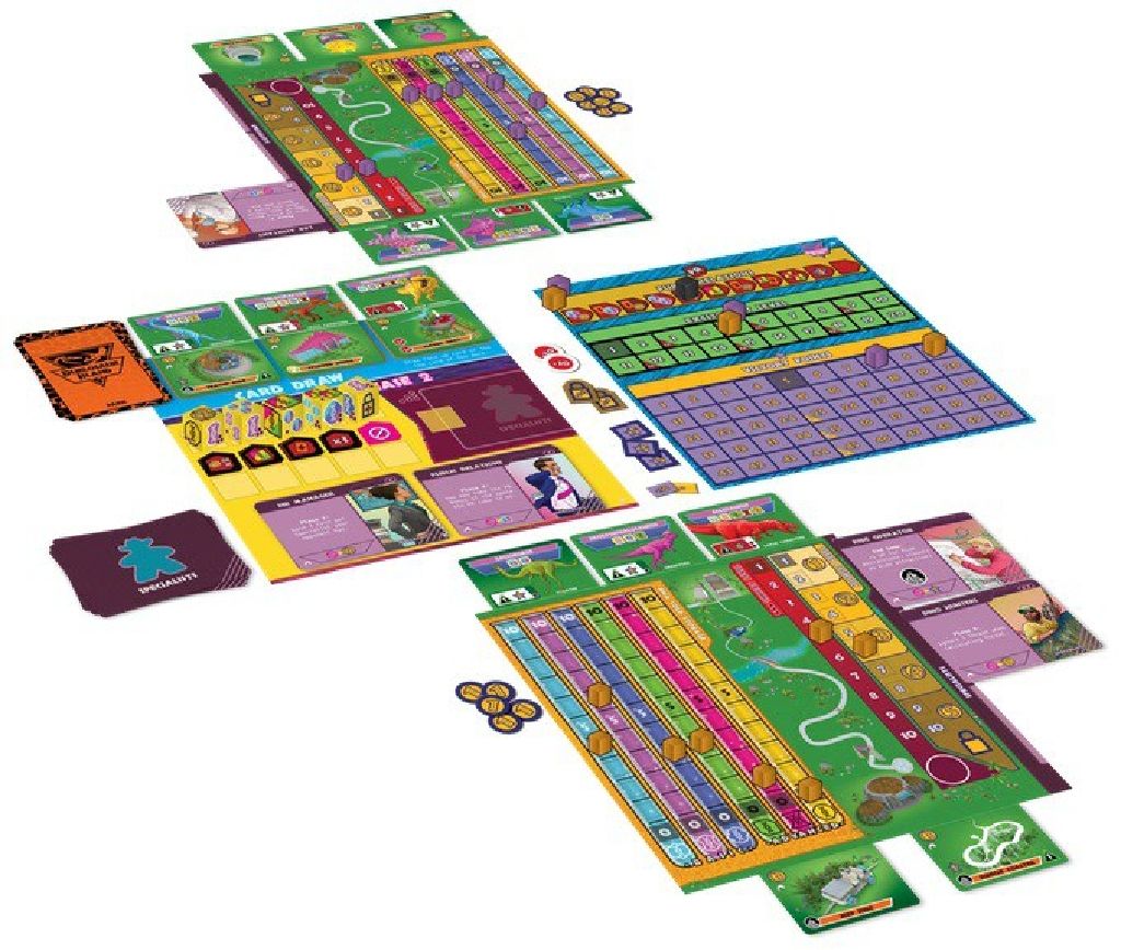 Dinosaur Island - Duelosaur Island (part of Back From Extinction KS)  (2) board game collectible - Main Image 2