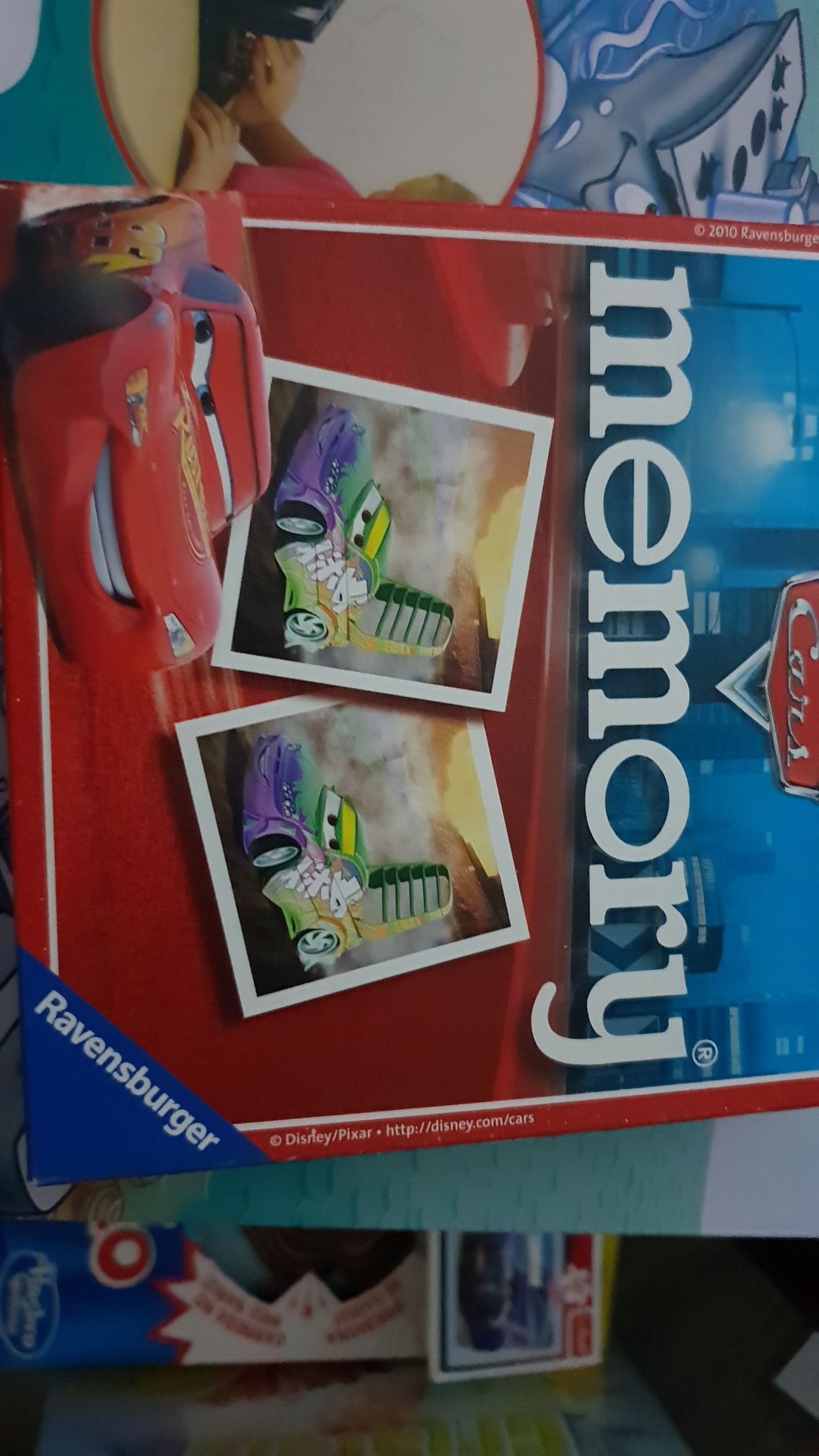 Memory Cars Disney PIXAR  board game collectible [Barcode 4005556224029] - Main Image 2