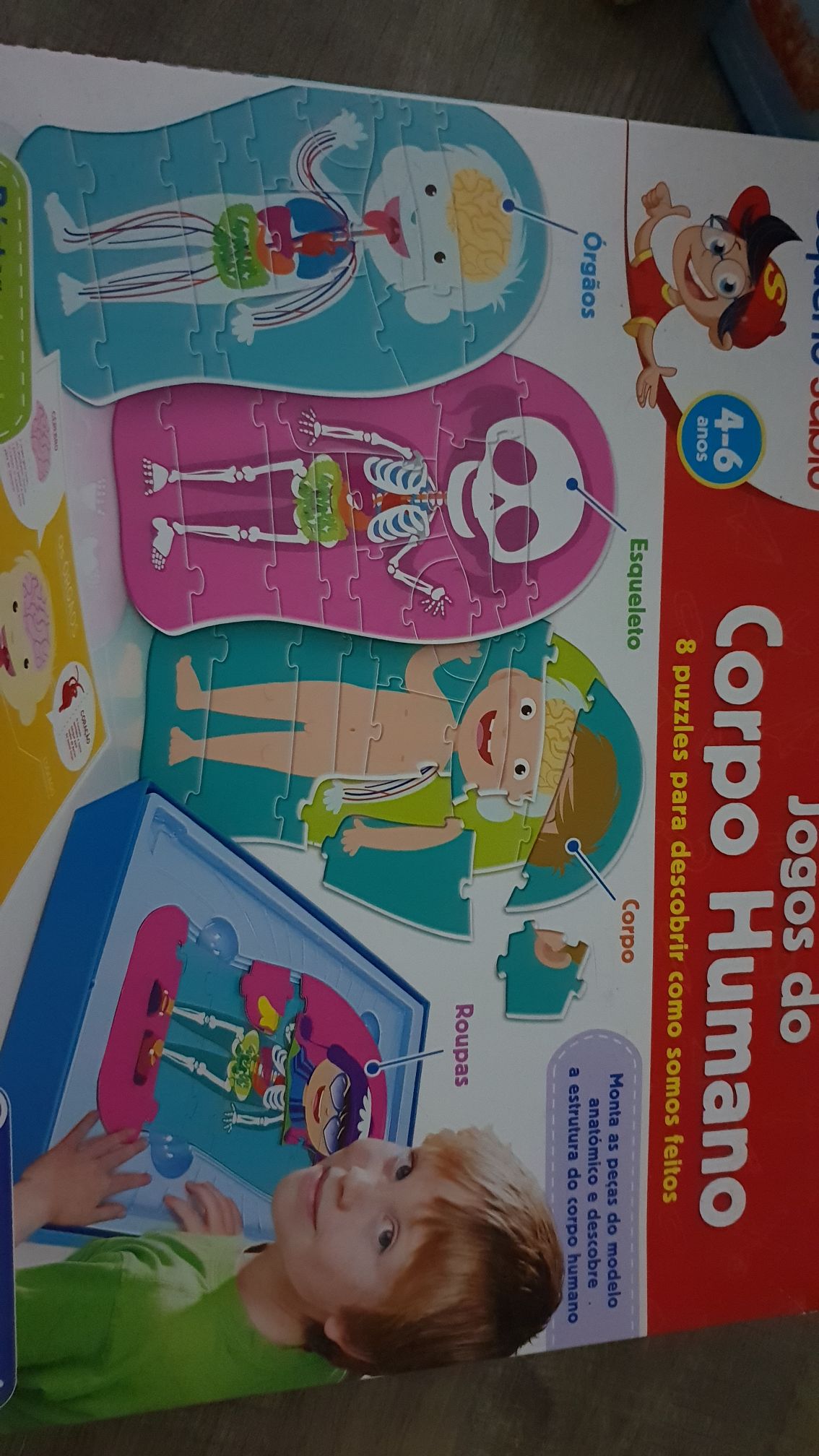 Jogos Do Corpo Humano  board game collectible - Main Image 2