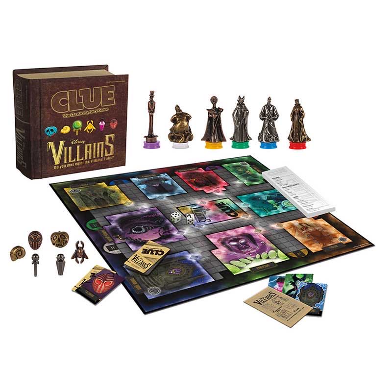 CLUE®: DISNEY VILLAINS Edition  (3-6) board game collectible [Barcode 400921563392] - Main Image 2