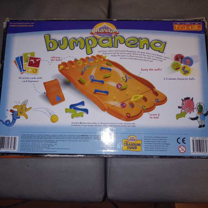 Cranium: Bumperena  (2-4) board game collectible [Barcode 667792230659] - Main Image 2